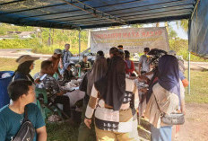 Komitmen Program Ketahanan Pangan, Pemdes Air Saga Rutin Hadirkan Bazar Ayam 