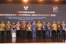 Kabupaten Beltim Berhasil Raih Penghargaan UHC Award 2024, Berkat Capaian JKN 98,2 Persen