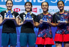 Pasangan Ganda Putri Indonesia Ana dan Tiwi Raih Runer Up di Spain Masters 2024