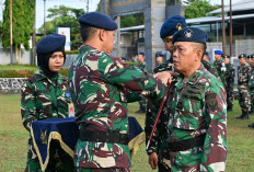 Letda Sus Agus Salim Naik Pangkat Jelang Purna Tugas, Jadi Teladan Prajurit TNI AU di Belitung