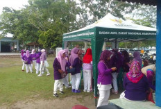 Baznas Belitung Hadirkan Pemeriksaan Kesehatan Gratis di Pantai Tanjungpendam