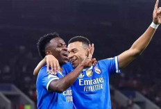Mbappe Cetak 4 Gol ke Gawang Olympiacos, Vinicius Jr Jadi Rekan Paling Efektif di Real Madrid
