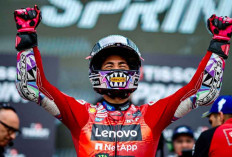 Sprint Race MotoGP Inggris 2024: Enea Bastianini Raih Kemenangan, Bagnaia dan Marquez Jatuh