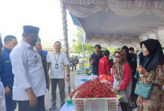 PJ Gubernur Babel Tinjau Pasar Murah di Belitung