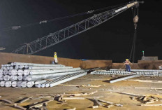 PTP Tanjungpandan Bongkar 1.460 Tiang Listrik, Dukung Infrastruktur Ketenagalistrikan