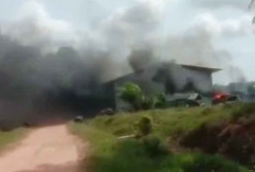 Viral Video Dugaan Pembakaran Kantor PT SNS di Bangka Selatan, Truk Tangki Ikut Terbakar