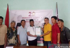 Langkah Pertama Tim Djoni Alamsyah Menuju Pilkada 2024, Ambil Formulir di Gerindra Belitung
