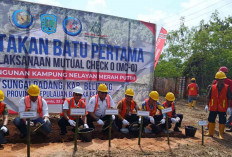 Program Nasional KNMP Mulai Dibangun di Sungai Padang Sijuk