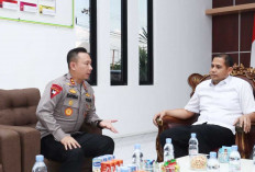 Hari Pertama Bertugas, Kapolres Belitung Bangun Sinergi dengan Kejaksaan
