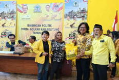 Golkar Belitung Rayakan HUT Ke-61, Adakan Ziarah, Bakti Sosial dan Pasar Murah