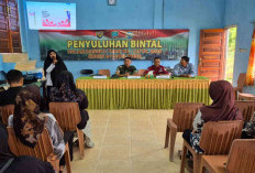 Satgas TMMD Kodim Belitung Adakan Penyuluhan Bintal