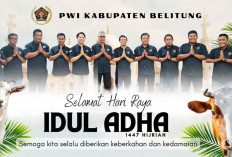Idul Adha 1447 Hijriah, PWI Belitung Ajak Perkuat Keikhlasan dan Semangat Berbagi
