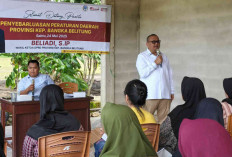 Beliadi Sosialisasikan Perda Kesejahteraan Sosial di Desa Lilangan, Warga Sambut Antusias