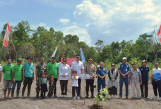 Dukung Sumber Pakan Lebah, Pelindo Tanjungpandan Tanam Pohon Produktif