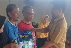 Jalankan Himbauan Gubernur Babel, CV TMR Serahkan CSR di Desa Bukit Layang