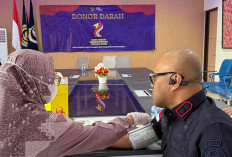Hari Bakti Kemenimipas Pertama, Imigrasi Tanjung Pandan Bergerak Lewat Donor Darah