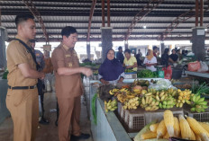 Bupati Beltim Tinjau Pasar Manggar dan Gantung, Soroti Urgensi Pelabuhan untuk Stabilisasi Harga