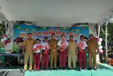 Bertempat di Hutan Sekolah, SDN 47 Tanjungpandan Adakan Pelepasan Murid Kelas 6
