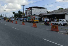 Rawan Terjadi Kecelakaan, 4 Titik Putaran Balik Jalan Tanjungpandan Ditutup