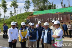 Tinjau Proyek IKN, Gibran Targetkan Pembangunan Kawasan Legislatif dan Yudikatif Selesai 2027