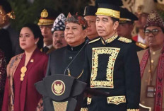 Upacara di IKN, Presiden Jokowi Kenakan Baju Adat Kustin Asal Kutai Kalimantan Timur