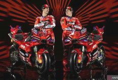 Ducati Optimis Tampil Kompetitif di MotoGP 2025 dengan Duet Bagnaia dan Marquez