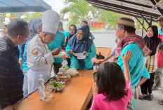 Serunya Lomba Masak Gangan di Desa Aik Ketekok, Puluhan Emak-Emak Adu Kreasi