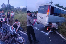 Kecelakaan di Membalong, Kurir Ekspedisi Belitung Meninggal Tabrak Mobil