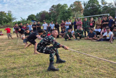 Peringatan HUT ke-80 RI, Satgas TMMD ke-125 Bersama Masyarakat Adakan Lomba