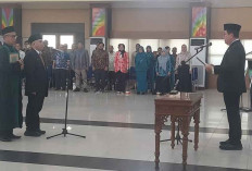 Hendri Yani Dilantik Jadi Pj Sekda Beltim, Ditunjuk Bupati Berdasarkan Kinerja