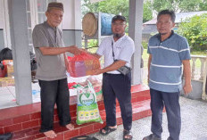 Baznas Belitung Gerak Cepat Salurkan Bantuan Korban Kebakaran di Pagar Alam