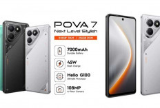 Tecno Pova 7 Resmi di Indonesia: HP Gaming Rp 1 Jutaan dengan Baterai Super dan Performa Tangguh