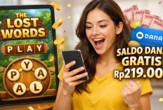 Cuma Main Teka-Teki, Game Penghasil Uang The Lost Words Diklaim Bisa Kasih Saldo DANA Gratis Rp219.000
