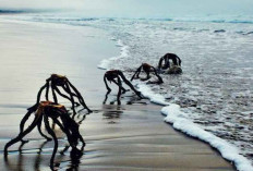 Heboh Foto Viral Diduga Alien Muncul dari Laut, Ini Faktanya!