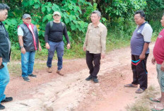 Lihat Langsung Kondisi Jalan Suak Kemang, Wyllianto Tegas Minta Pemkab Pemerataan Insfratruktur Jalan