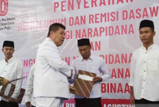 1.928 WBP Babel Dapat Remisi HUT Ke-80 RI, 31 Langsung Bebas