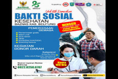 Baznas Belitung Awali 2026 dengan Bakti Sosial Pemeriksaan Kesehatan dan Donor Darah
