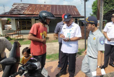 10 Pengendara Terjaring Razia di Simpang Dispensasi Manggar, 14 Bayar Pajak di Tempat