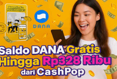 Gak Perlu Undang Teman, CashPop Kasih Saldo DANA Gratis hingga Rp328 Ribu, Gini Triknya!
