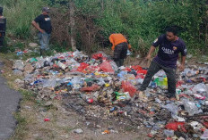 TPS Liar Kembali Dibersihkan, Pemdes Air Saga Imbau Masyarakat Sadar Kebersihan