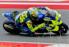 Legenda MotoGP Valentino Rossi Jajal Sirkuit Mandalika
