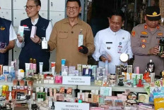 BPOM Sita 2 Juta Kosmetik Impor Ilegal Diduga Asal China Senilai Rp27,6 Miliar