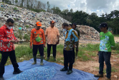 TPA Sadai Dapat Warning, Bupati Belitung Djoni Alamsyah Tinjau Lokasi