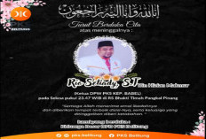 Ketua PKS Babel Rio Setyadi Wafat, Ketua PKS Belitung Yosi Sebut Almarhum Sosok Baik