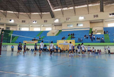 Kalah Dramatis di Semifinal, Voli Putra Belitung Bidik Medali Perunggu