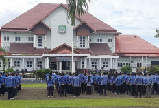 Peringatan Hari Otonomi Daerah ke-29 di Beltim: Bupati Secara Virtual, Wabup Pimpin Langsung