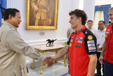 Prabowo Sambut Marc Marquez di Istana, Simbol Dukungan Sport Tourism Indonesia