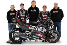 Aprilia Luncurkan Livery MotoGP 2026, Logo Singa Ikonik Kembali Tampil