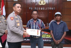 2 Nelayan Penemu 42 Kg Sabu di Belitung Dapat Penghargaan dari Kapolda Babel