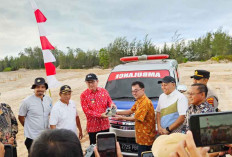 PT VIP Bangun Tambak Udang Modern di Beltim, Serahkan Ambulans sebagai Bentuk CSR